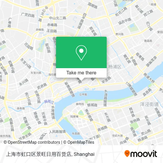 上海市虹口区景旺日用百货店 map