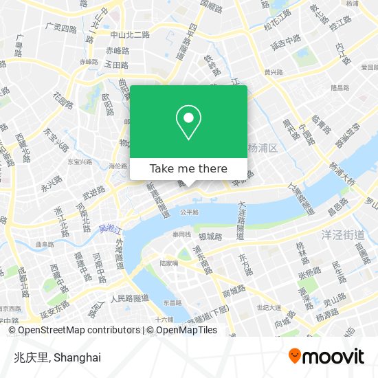 兆庆里 map