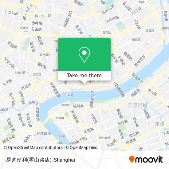 易购便利(霍山路店) map