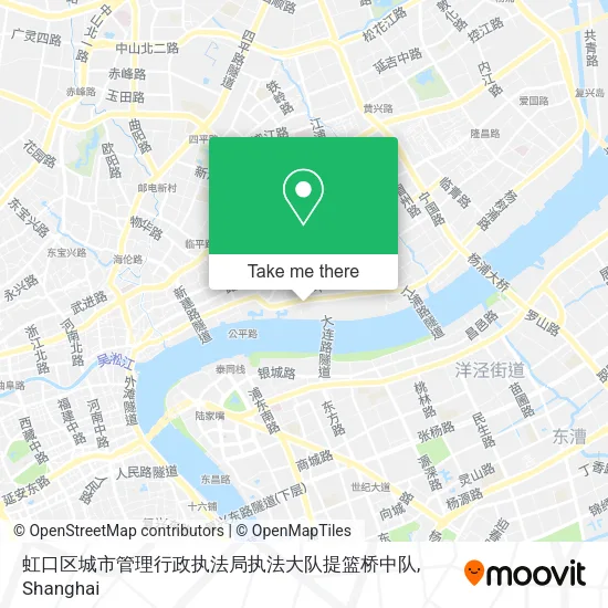 虹口区城市管理行政执法局执法大队提篮桥中队 map