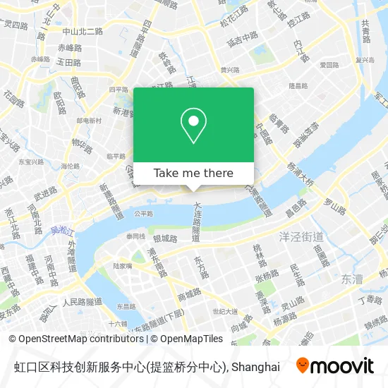 虹口区科技创新服务中心(提篮桥分中心) map