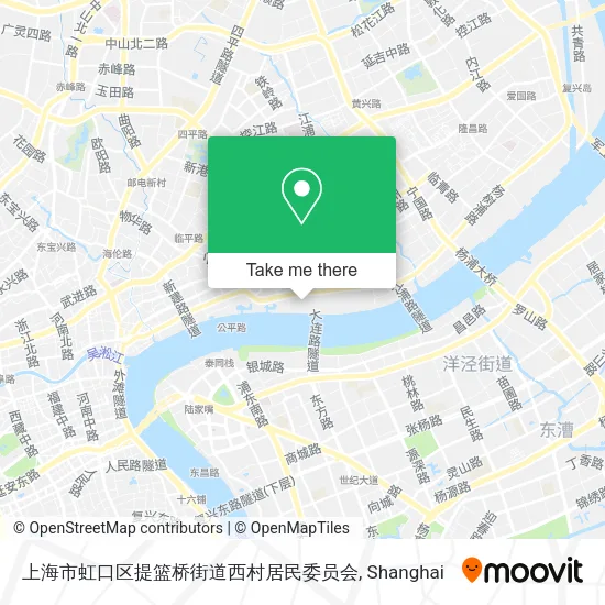 上海市虹口区提篮桥街道西村居民委员会 map