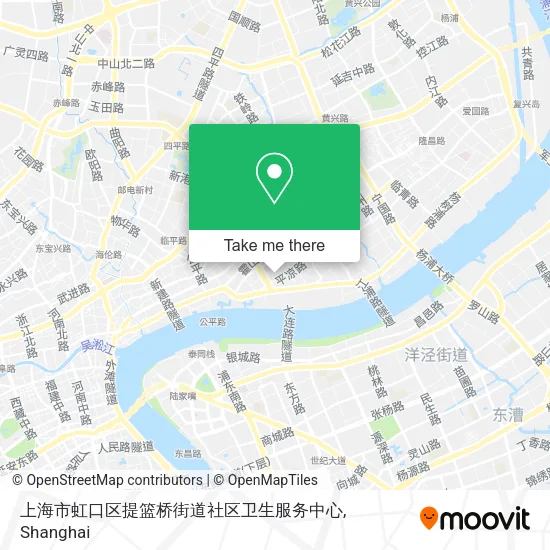 上海市虹口区提篮桥街道社区卫生服务中心 map