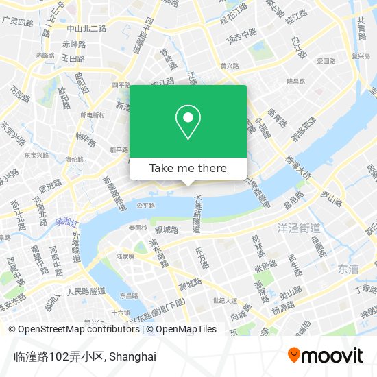 临潼路102弄小区 map