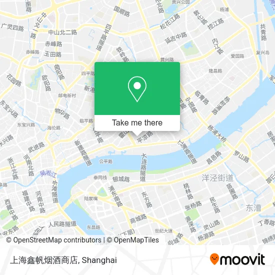 上海鑫帆烟酒商店 map