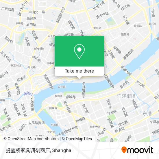 提篮桥家具调剂商店 map
