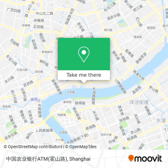 中国农业银行ATM(霍山路) map