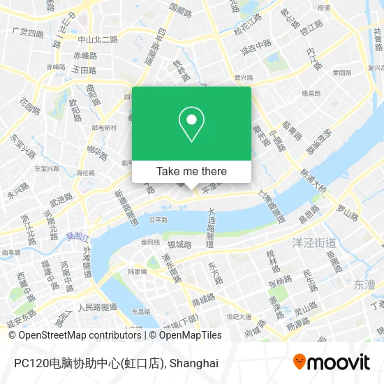 PC120电脑协助中心(虹口店) map