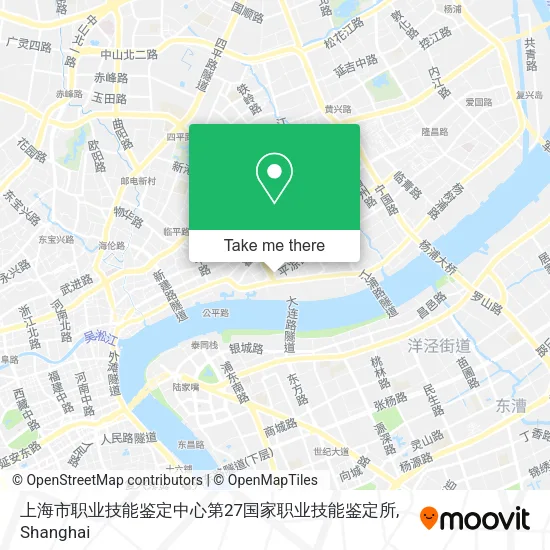 上海市职业技能鉴定中心第27国家职业技能鉴定所 map