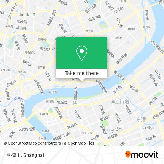 厚德里 map