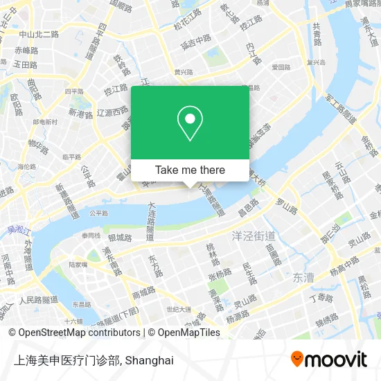 上海美申医疗门诊部 map