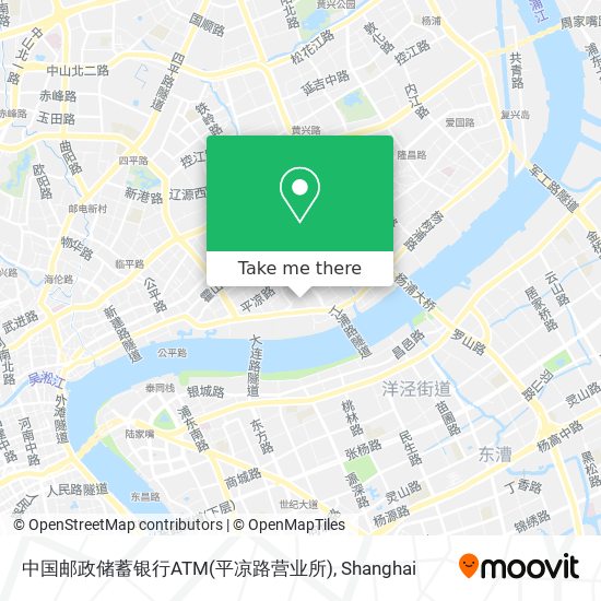 中国邮政储蓄银行ATM(平凉路营业所) map