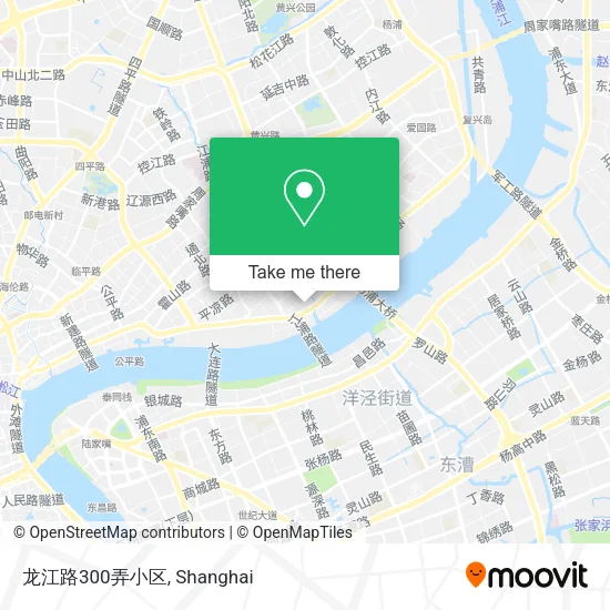 龙江路300弄小区 map