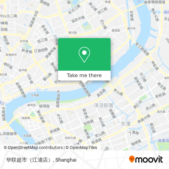 华联超市（江浦店） map