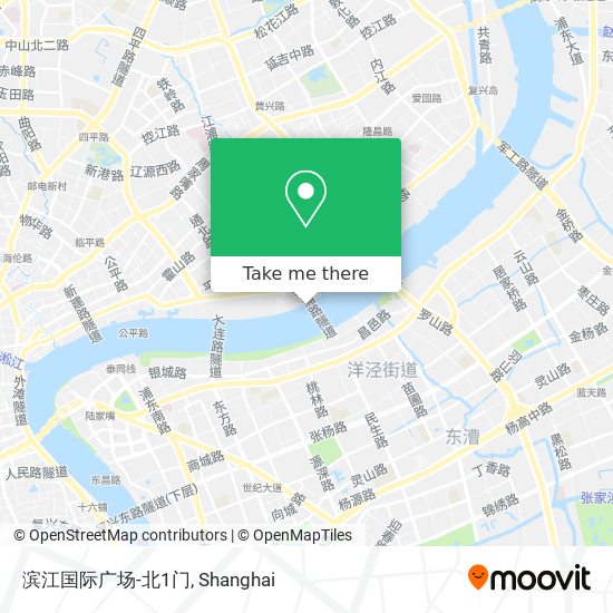 滨江国际广场-北1门 map