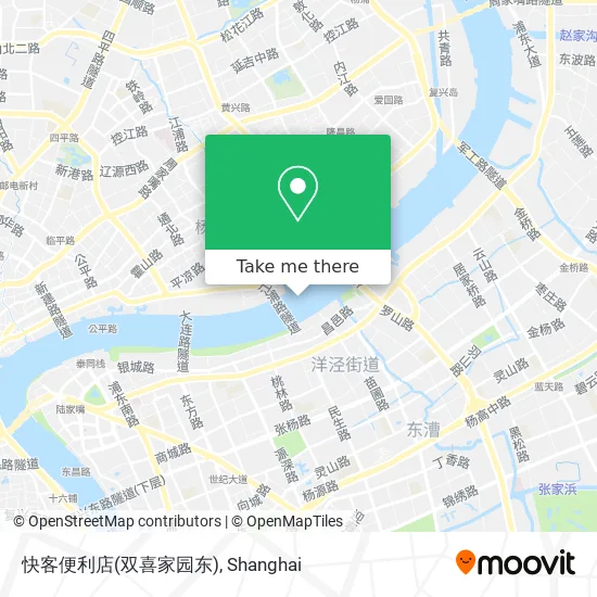 快客便利店(双喜家园东) map