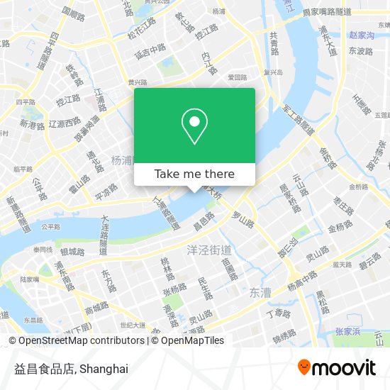 益昌食品店 map