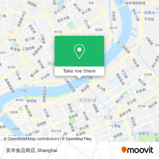 英华食品商店 map