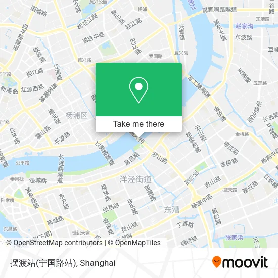 摆渡站(宁国路站) map