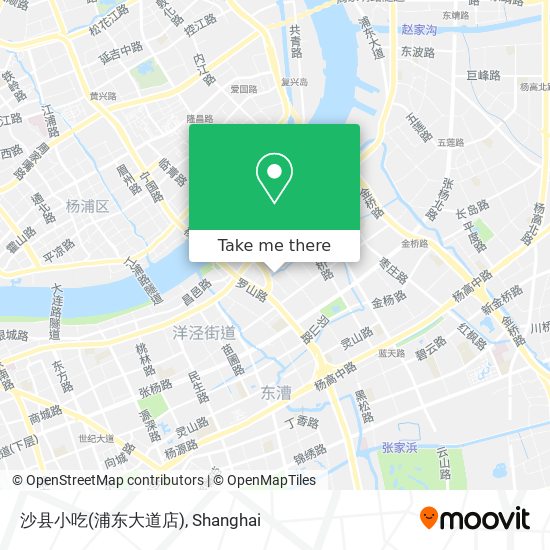 沙县小吃(浦东大道店) map