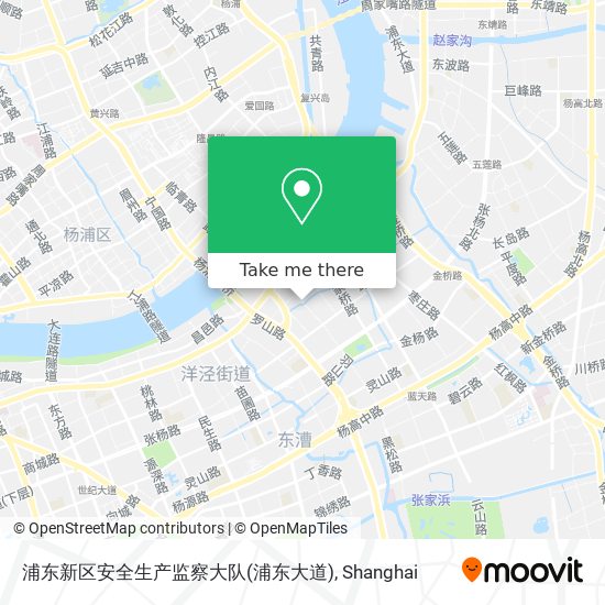 浦东新区安全生产监察大队(浦东大道) map
