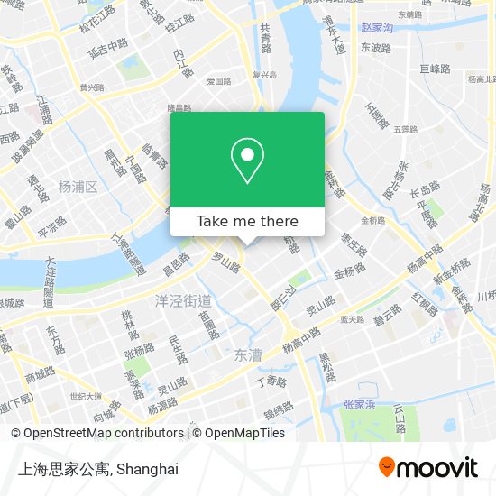 上海思家公寓 map
