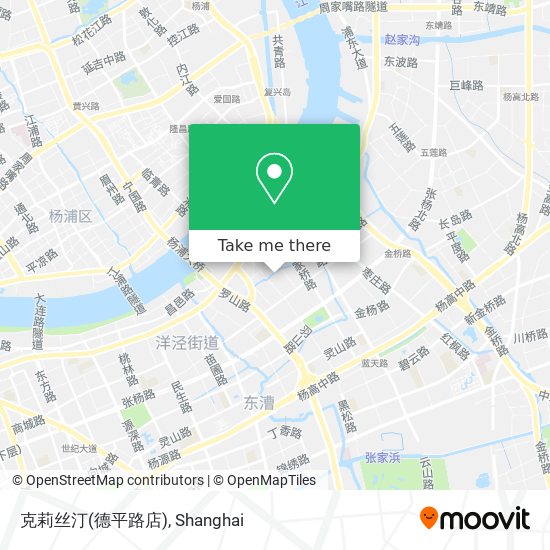 克莉丝汀(德平路店) map