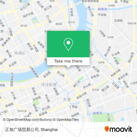 正旭广场贸易公司 map