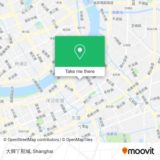 大脚丫鞋城 map