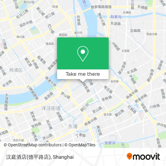 汉庭酒店(德平路店) map