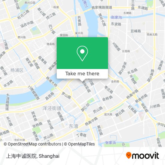 上海申诚医院 map