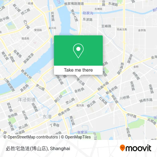 必胜宅急送(博山店) map