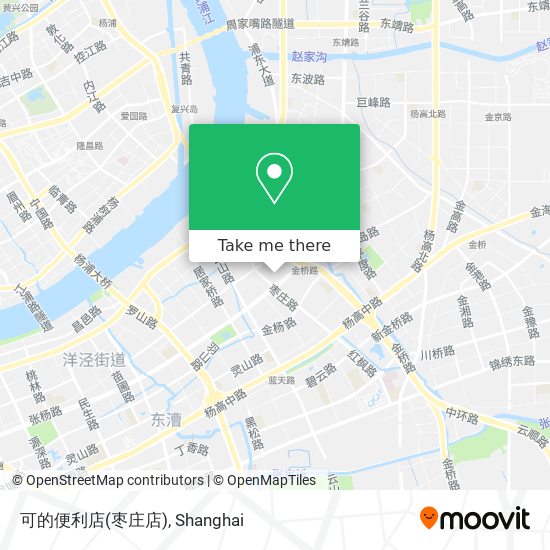 可的便利店(枣庄店) map