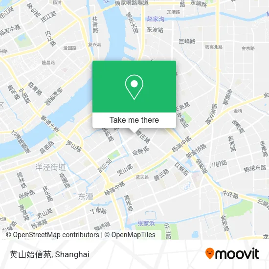 黄山始信苑 map