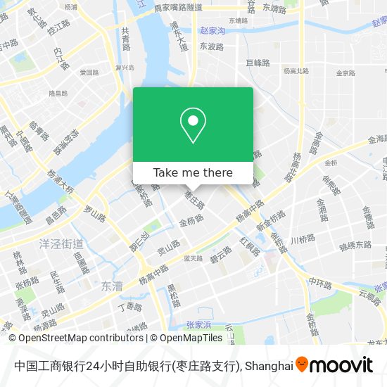 中国工商银行24小时自助银行(枣庄路支行) map