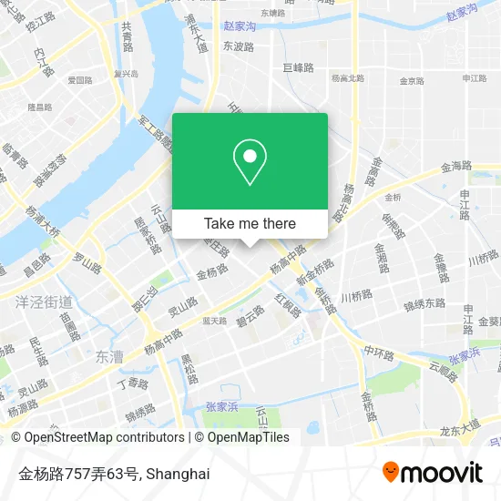 金杨路757弄63号 map
