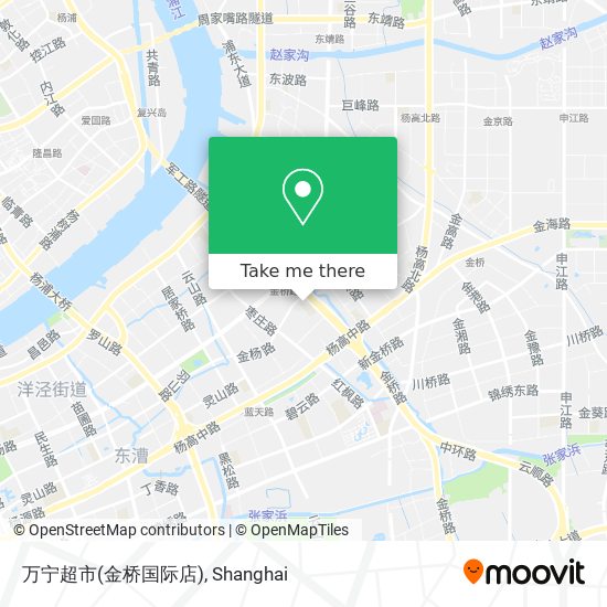 万宁超市(金桥国际店) map
