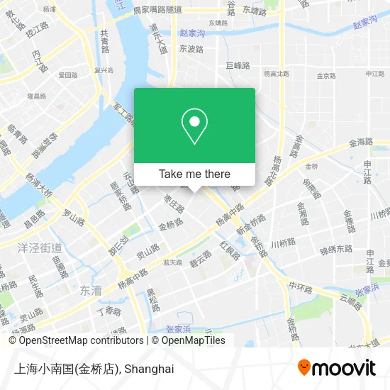 上海小南国(金桥店) map