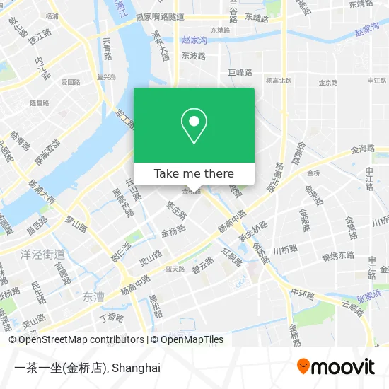 一茶一坐(金桥店) map