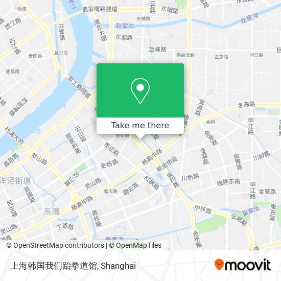 上海韩国我们跆拳道馆 map