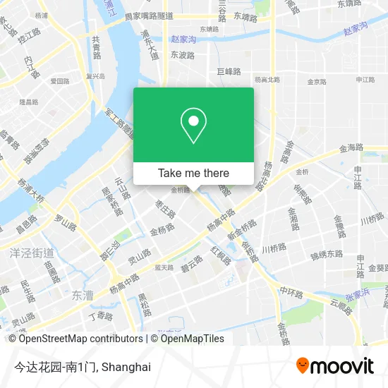 今达花园-南1门 map