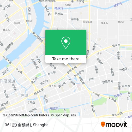 361度(金杨路) map