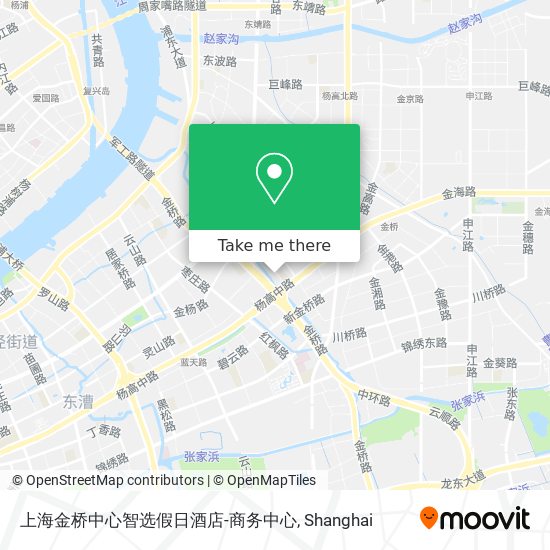 上海金桥中心智选假日酒店-商务中心 map