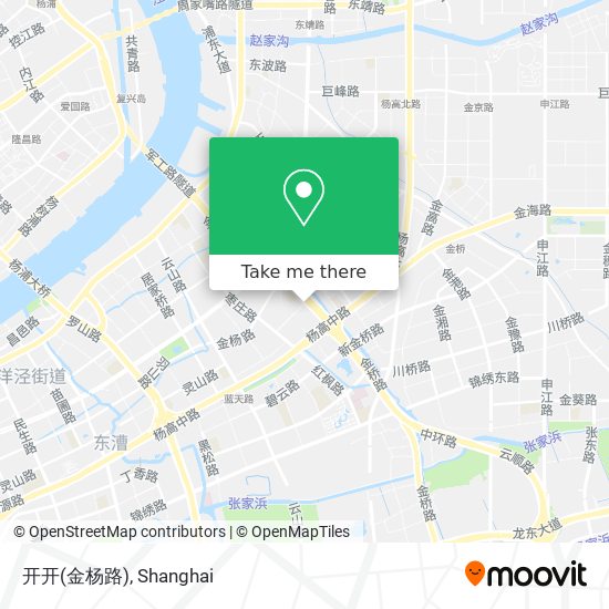 开开(金杨路) map