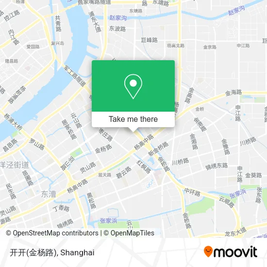 开开(金杨路) map