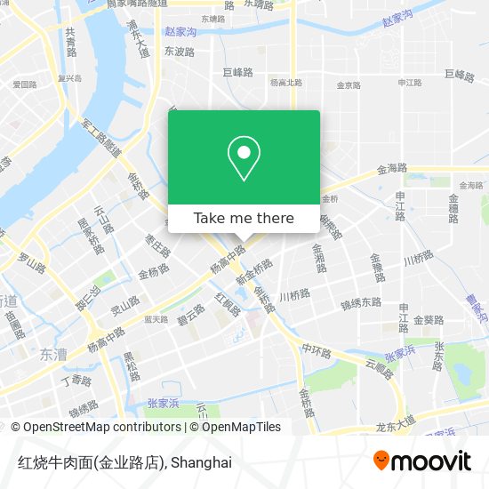 红烧牛肉面(金业路店) map