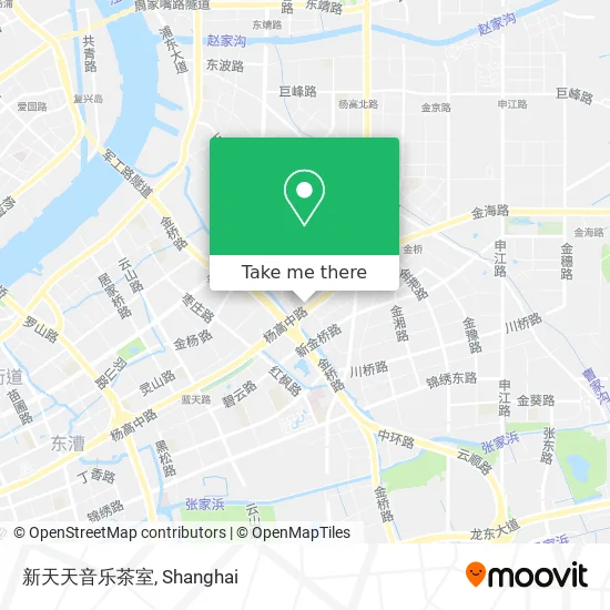 新天天音乐茶室 map