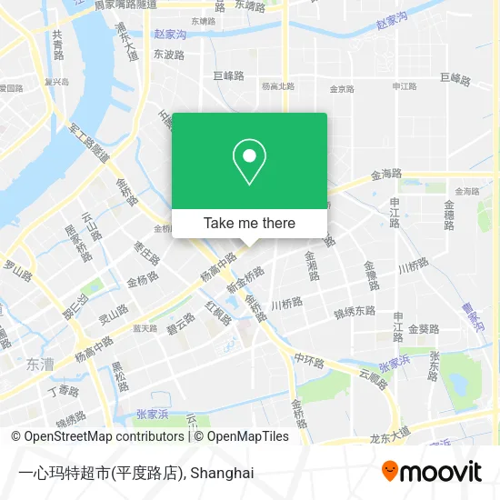 一心玛特超市(平度路店) map