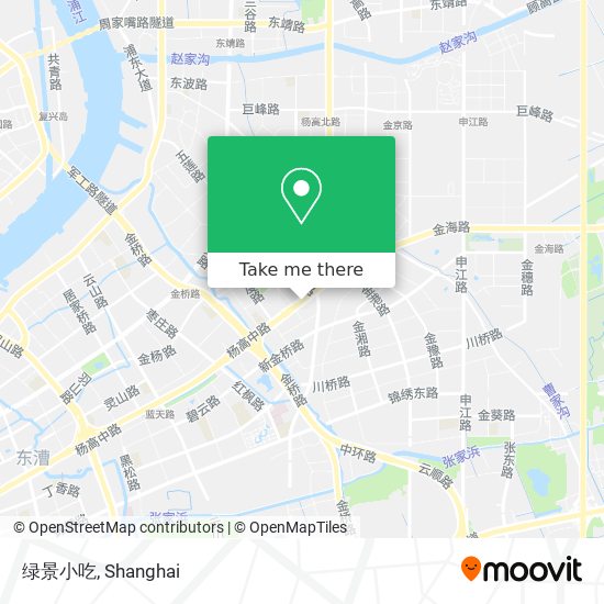 绿景小吃 map