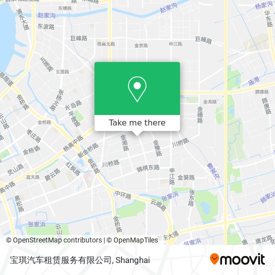 宝琪汽车租赁服务有限公司 map